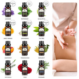 Emballage personnalisé 6/12 paquets d'Huiles Essentielles Biologiques Ensemble <span class=keywords><strong>pour</strong></span> Massage Lavande Jasmin Bois de Santal <span class=keywords><strong>Huile</strong></span> Diffuseur d'Aromathérapie - Product Image 2