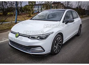 Kit carrosserie pour VW Golf MK8 Pro GTI R-Line 2021-2024, diffuseur de pare-chocs avant, noir brillant, spoiler de pare-chocs avant, protection, accessoires de voiture - Product Image 3