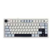 Clavier mécanique personnalisé sans fil EPOMAKER X AULA F75 75% avec joint d'étanchéité, clavier mécanique de jeu avec interrupteurs Lekker