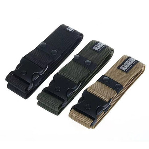 Cinturón de poliéster para <span class=keywords><strong>hombre</strong></span> con hebilla deslizante Diseño de lona de combate Equipo táctico duradero para África y América del Sur - Product Image 2