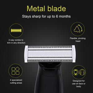 <span class=keywords><strong>Lame</strong></span> de Remplacement de Meilleure Qualité pour <span class=keywords><strong>One</strong></span> <span class=keywords><strong>Blade</strong></span> <span class=keywords><strong>Philips</strong></span> Norelco, Tête de Rechange pour Rasoir et <span class=keywords><strong>Tondeuse</strong></span> Oneblade - Product Image 5