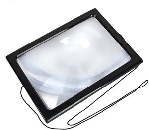 Loupe de lecture de bureau <span class=keywords><strong>A4</strong></span> pleine page LED créative pliante pour personnes âgées en plastique durable - Product Image 5