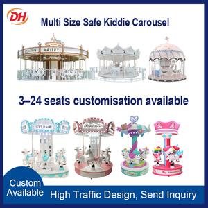 Manège portable à faible investissement pour enfants, petit équipement de divertissement, forme personnalisée pour aire de jeux intérieure et carnaval - Product Image 4