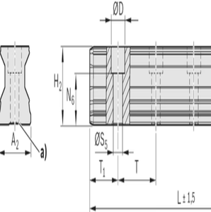 Modèle R180535331 : Rail de guidage R.GUIDE RAIL CS RSA-035-SNS-H-MA-AK Rail à rouleaux en acier au carbone - Product Image 3