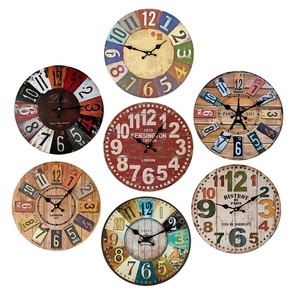 Horloge murale personnalisée, design moderne à thème parisien, avec corps en cristal analogique et aiguilles, ensemble de trois pièces à cadran unique, pour maison de style campagne française - Product Image 3
