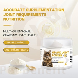 Polvere per il Supporto Articolare degli Animali Domestici con Glucosamina, Condroitina Solfato e Acidi Grassi Omega-3, Certificata Halal/Kosher per Cani e Gatti - Product Image 2