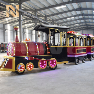 <span class=keywords><strong>Tren</strong></span> sin rieles Nova Rides <span class=keywords><strong>de</strong></span> 24 asientos para adultos y niños, <span class=keywords><strong>tren</strong></span> turístico <span class=keywords><strong>Thomas</strong></span>, equipo para parques <span class=keywords><strong>de</strong></span> atracciones, <span class=keywords><strong>tren</strong></span> sin rieles Crown - Product Image 3