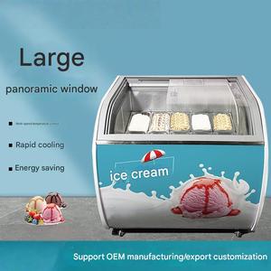 Vitrina Refrigerada Redonda Giratoria <span class=keywords><strong>para</strong></span> Exhibición de Pasteles y Postres <span class=keywords><strong>para</strong></span> Bodas - Product Image 1