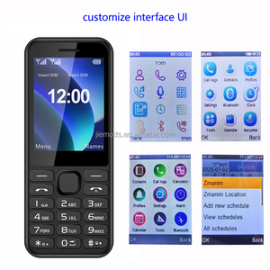 Téléphone mobile à clavier 4G Batterie 1800mAh Prix bas Téléphone cellulaire 4G Volte Débloqué OEM 4G Bouton Lte Clavier Fonctionnalité Téléphone mobile de base - Product Image 2
