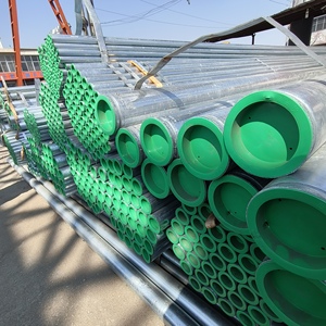 Gi 아연 도금 강철 원형 파이프 DN40 48.3mm 2 인치 DN50 비계 파이프 사전 아연 도금 강철 파이프 가격 - Product Image 6