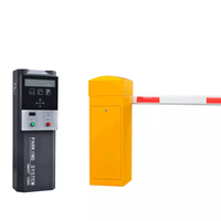 Système de surveillance des rondes avec ticket à code-barres / carte RFID, système de stationnement avec borne de paiement automatique, barrière de stationnement pour véhicules