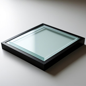 Hot Fashion Insulated Glass Unit Glass Coffee <strong>Table</strong> China Hutch With Glass Panels - Product Image 5