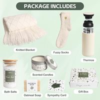 Coffret Cadeau Spa et Bain pour Mariage pour Femmes avec Thermos Métallique et Sels de Bain en Granulés – Produit Promotionnel Écologique