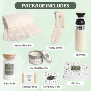 Set de Regalo para Spa y Baño para Mujer con Termo Metálico y Sales de Baño en Gránulos, Producto Promocional Ecológico - Product Image 4