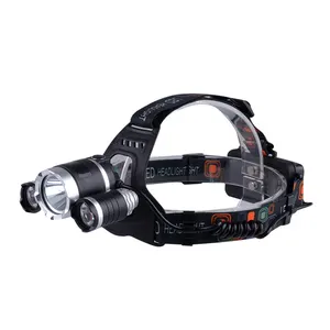 Best Selling 30 Watt 5000 Lumen 4 Modes 3 pcs XML T6 LED Rechargeable Led Lithium Headlamp