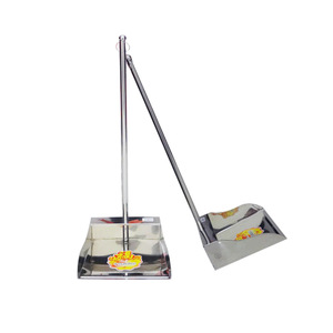 Stainless Steel Dustpan Thickened Large Size Household Floor Cleaning <b>Tool</b> - Product Image 5