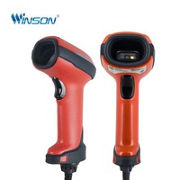 Escáner de Código de Barras Industrial Fijo IP67 de Alta Velocidad para Línea de Producción, Interfaz RS232, Resistente a Impactos, Lee Códigos Dañados