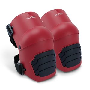 Genouillères MELOTOUGH pour hommes, genouillères de charpentier, genouillères rouges, genouillères personnalisées, genouillères en EVA, genouillères légères - Product Image 1