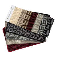Nouveau produit : Tissu de moquette jacquard hydrofuge en rouleau, 350g, polyester, résistant aux taches, pour salle à manger, couloir, véranda
