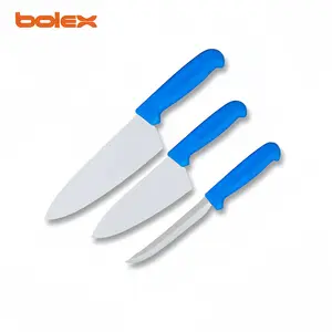 professional knives made in china for sharpening grinding rental exchange program services such as Nella Omcan slant tangs line