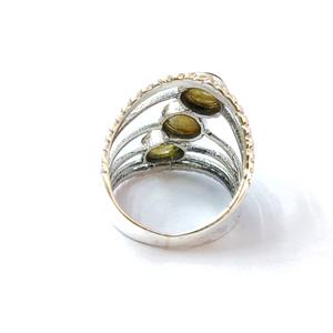 Bague en labradorite, argent sterling 925, bague en pierre précieuse, labradorite, collection artisanale, bagues fines, bijoux en argent, prix de gros - Product Image 2