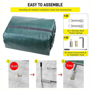 Cubierta Personalizada <span class=keywords><strong>para</strong></span> Piscina Exterior, Cubierta de Seguridad Sólida de Malla de PP, Cubiertas y Enrolladores <span class=keywords><strong>para</strong></span> <span class=keywords><strong>Piscinas</strong></span> - Product Image 4
