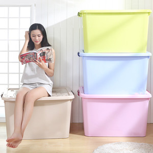 New design high quality plastic storage box with wheel under bed storage box with wheels children toys container