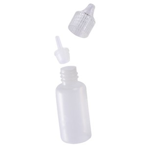<b>Plastic</b> Bottles 16ml 30ml Round Dropper Cap Cosmetic <b>Packaging</b> LDPE - Product Image 2