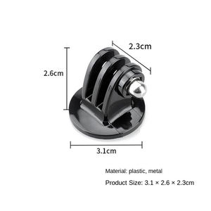 KAMPHO Adaptateur Convertisseur Monture Monopode Trépied Etui Adaptateur pour <span class=keywords><strong>Go</strong></span> <span class=keywords><strong>Pro</strong></span> <span class=keywords><strong>Hero</strong></span> 12 11 10 9 8 7 6 Xiaomi Yi <span class=keywords><strong>2</strong></span> - Product Image 3