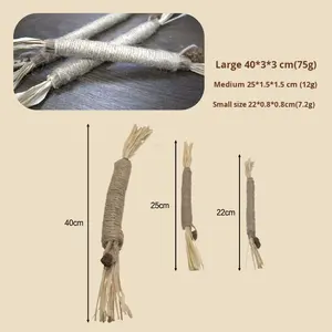 Vente flash : Jouets pour chats en lierre argenté, jouets pour animaux de compagnie, bâtonnets à mâcher pour chat pour le jeu, exclusivement pour les chats - Product Image 4