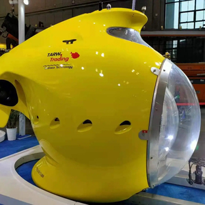 Deep sea tourism, sightseeing and exploration underwater submarine