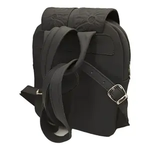 Mochila de Viaje Fana Letizia de 5L, Diseño Floral en Cuero Grabado, Mochila Unisex para Adultos - Product Image 3