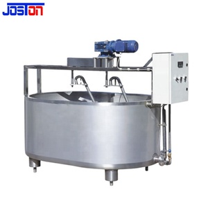 JOSTON SS304 Blender 300L Water Remove Small Scale <strong>Cheese</strong> <strong>Balls</strong> Making Equipment Dairy <strong>Cheese</strong> Vat - Product Image 5