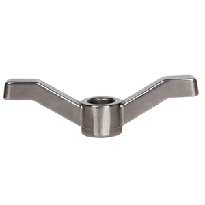 Écrou à ailettes robuste en acier inoxydable SS 304 avec poignée spéciale en forme d'aile longue M12 M14 M16 M20 - Product Image 1