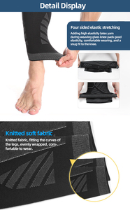 Đầy Đủ Chân Tay Áo Dài Nén Cú Đúp Đầu Gối Hỗ Trợ Đầu Gối Tay Áo Bảo Vệ Chân Cho Nam Giới Phụ Nữ - Product Image 6