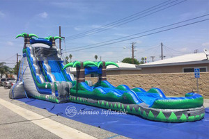 Nhà Máy bơm hơi lớn trượt N trượt người lớn Inflatable hồ bơi nước trượt - Product Image 5