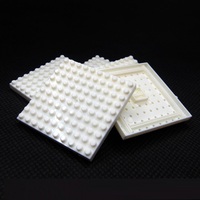 WZ10015 Briques de construction micro-diamantées nano à petites particules, 10x10 trous, 40*40*5mm, 50g/18 pièces, 500G/sac, Jouets pour enfants
