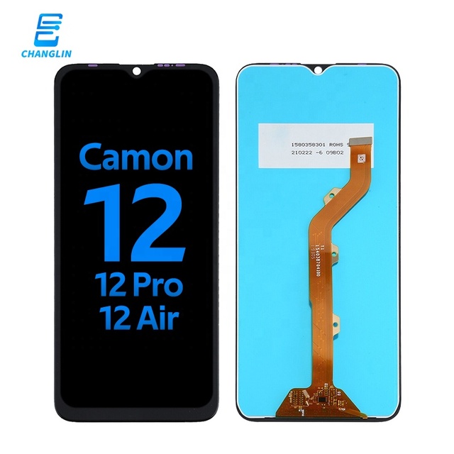 Phone Lcds Touch Screen for Tecno Digitizer Assembly Camon 12 air Pro Pantalla Combo