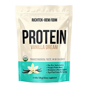 דל moq נמוך עשיר בחומצות אמינו שרשרת מסועפות צמח חלבון עם אבקת חלבון טבעונית באיכות הטובה ביותר - Product Image 4