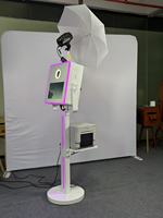 Mesin Photo Booth Portabel Cetak Instan, Perangkat Lunak Gratis, Penggunaan CPU Tinggi, Lancar, Kualitas Tinggi, Layar Sentuh 15.6 inci