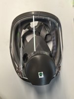 Masque à gaz tactique GP-7 6003 avec filtre en silicone, respirateur de sécurité industrielle pour interventions d'urgence, en gel de silice/caoutchouc