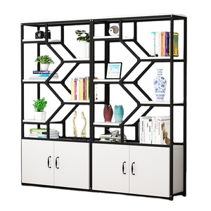 <span class=keywords><strong>Bibliothèque</strong></span> de vie en bois forgé, étagère de rangement en fer forgé pour maison, offre spéciale - Product Image 1