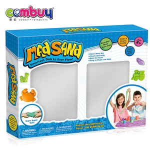 Jouets de sable magique pour enfants, ensemble d'éléments colorés, avec moule, 1 pièce, 450G - Product Image 4