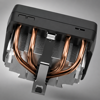 Refroidisseur de processeur AMD Wraith Prism RGB avec caloduc en cuivre, ventilateur silencieux, compatible avec les sockets AM4 et AM5 pour processeurs Ryzen 5 et 7, idéal pour les configurations de jeux PC.