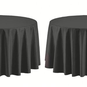 Mantel Redondo Dorado de 180 Gsm, Tela de Poliéster, Mantel Elegante de 120 Pulgadas para Eventos y Bodas - Product Image 5