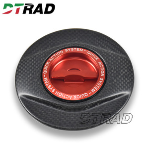 DTRAD Tapón de Combustible de Fibra de Carbono Mate con Cierre Rápido para Motocicleta, Tornillos para Tanque de Combustible MV Agusta <span class=keywords><strong>Brutale</strong></span> 1000 RR RS RUSH 1000 - Product Image 6