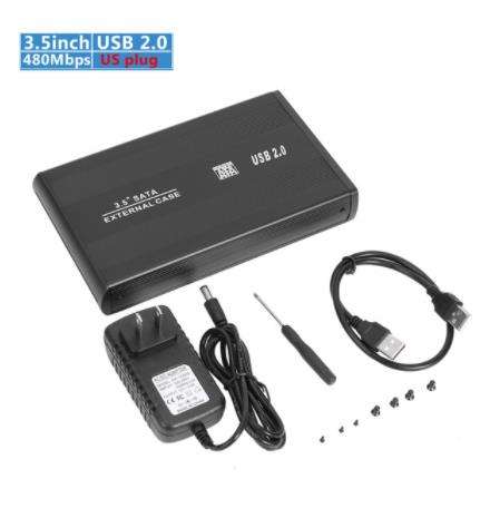 3.5 pouces USB 2.0 NOUS