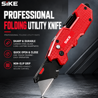 Nouvel Arrivage Couteau Pliant en Acier au Carbone de Qualité Industrielle, Utilitaire d'Extérieur, DIY, à Changement Rapide, Portable, d'Urgence, EDC, Titane Bowie