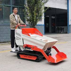 सोओ ई हाइड्रोलिक गैसोलीन 500 किलो मिनी ट्रैक क्रॉलर डम्पर ट्रक ट्रांसपोर्टर - Product Image 3