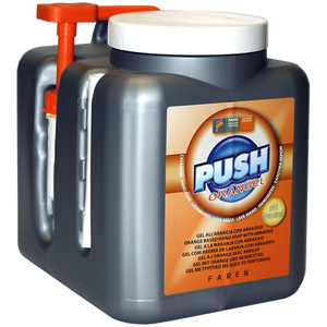 Crème nettoyante pour les mains Orangel' Push Gel abrasif 5000 ml avec distributeur - Product Image 1